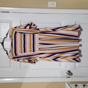 Striped Babydoll Dress